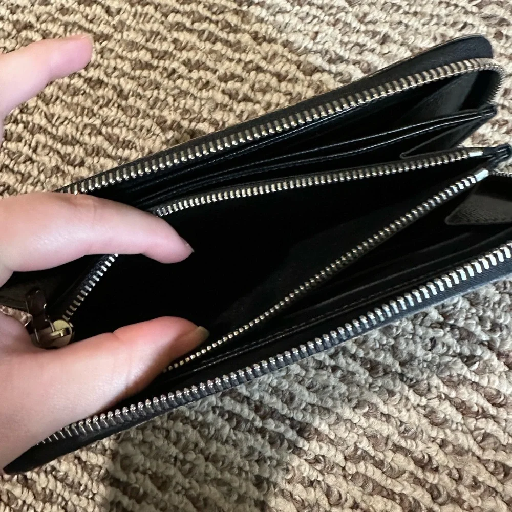 Louis Vuitton Denim Epi Leather Zippy Wallet - Picture 8 of 9